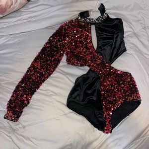 Girls dance costume